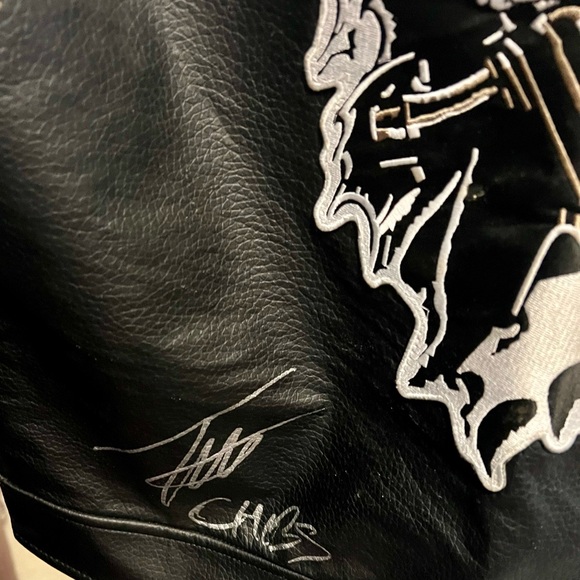 Sons of Anarchy πHOST PICKπFans signed cut and helmet from Chibbs and Opi - Picture 3 of 10